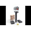 Plastic Post Mounted Mailbox with Magnetic Closure-49696939