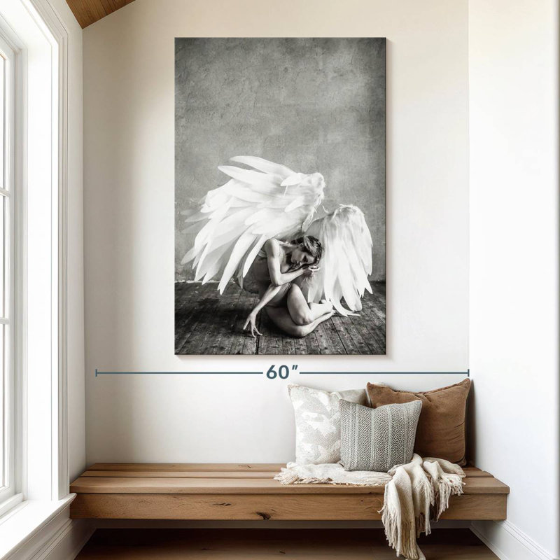 Leisha Angel, 51" H x 34" W
