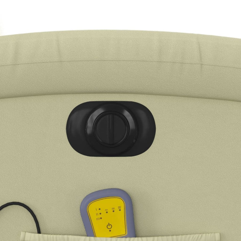 Massage Chair, Cream