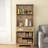 Tall Freestanding Liquor Cabinet
