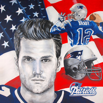 " Tom Brady " by Ed Capeau