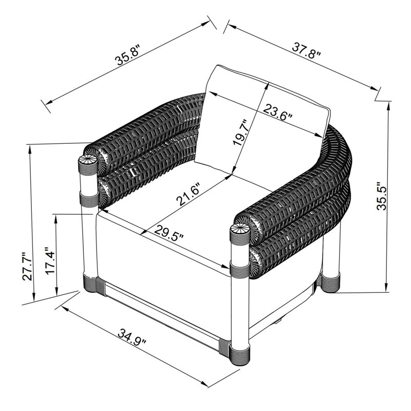 Porta Outdoor Lounge Chair
