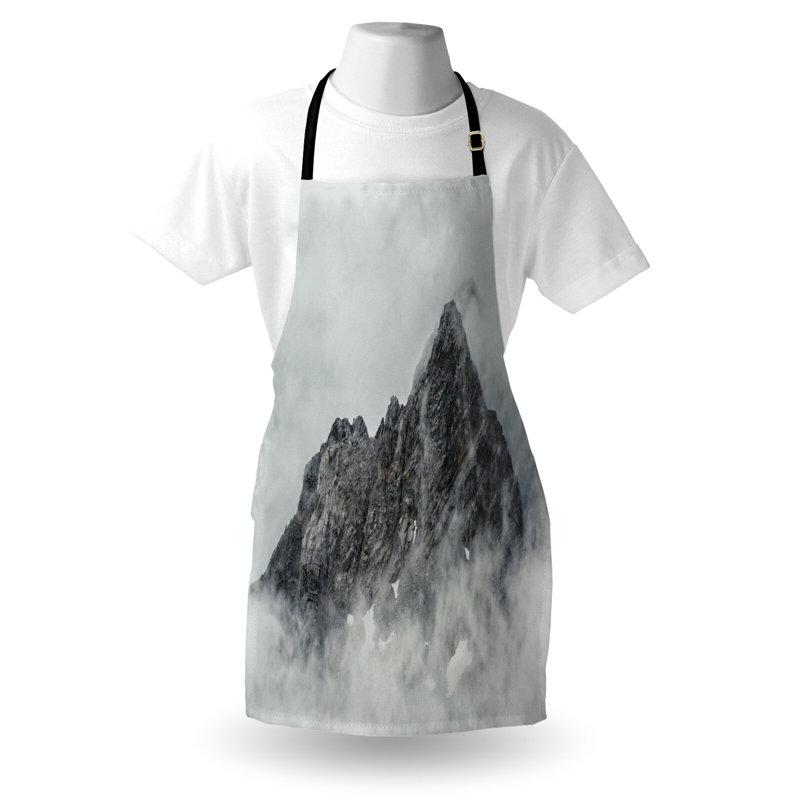 No Pattern Bib Apron