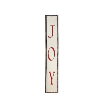 Crème avec panneau rouge «Jo'y»