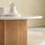 Table basse Creative avec marbre et bois