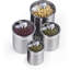 Ensemble de 4 pots de cuisine Cooks Standard Classic en acier inoxydable avec couvercle en verre-93266651