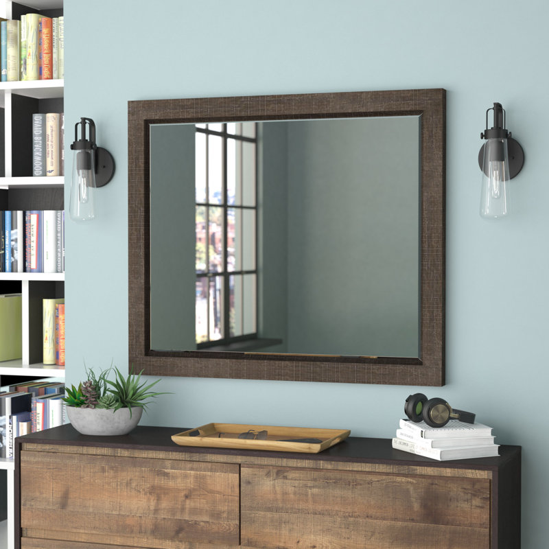 Wood Wall Mirror