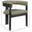 Chaise avec accoudoirs à dossier rembourré Romeo-1223767015-1273127232