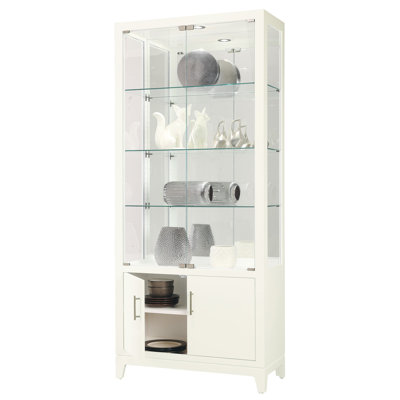 Larson Lighted Curio Cabinet