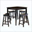 Ensemble de tabourets à hauteur de comptoir 2 pièces-1600694803