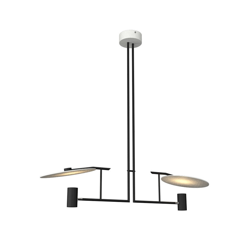 2 - Light Pendant, Organic White