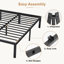 Matelas en mousse à 3 plis Lutherville 4 po sans rangement sous le lit, solution de sommeil confortable, convient à un appartement-273458438