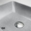 Dunn Duomo Gothic 18" L x 13" W x 4" H Rectangular Concrete Vessel Bathroom Sink with 11" H Faucet