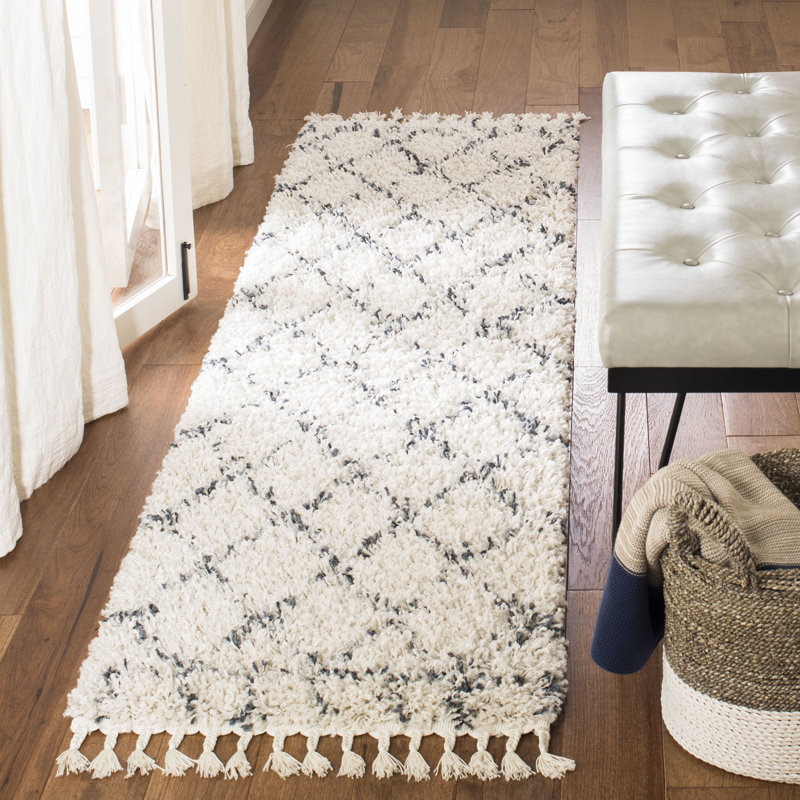 Tapis à poil long 400 po Deckland, Tapis de couloir 2 pi x 8 pi