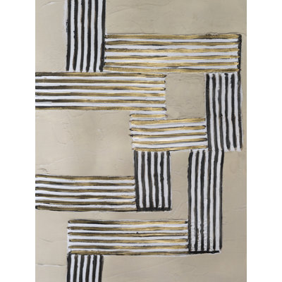 Parsing Pathways I by Michael Willett - Wrapped Canvas Print