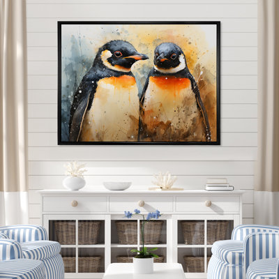 " Curious Penguin Portraits II "
