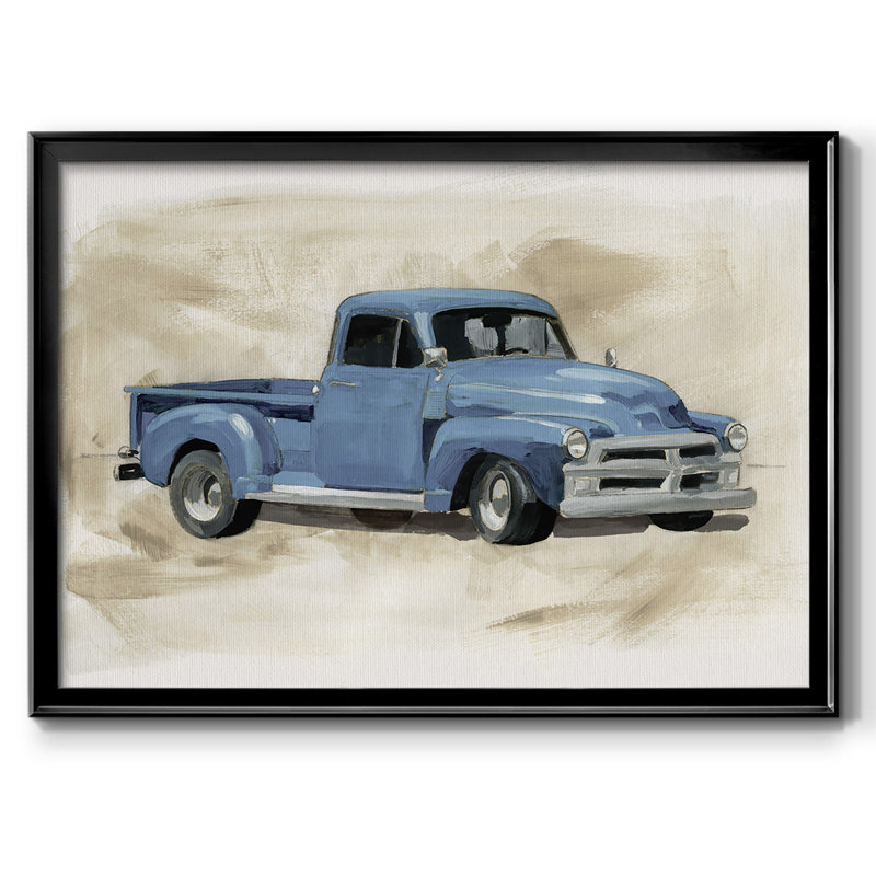 " Pickup I ", 30" H x 44" W x 1.5" D, Black