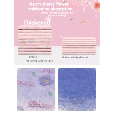 Lit floral pour animaux en polyester