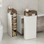 Rangement de salle de bain mince à 5 niveaux avec tiroirs Slim