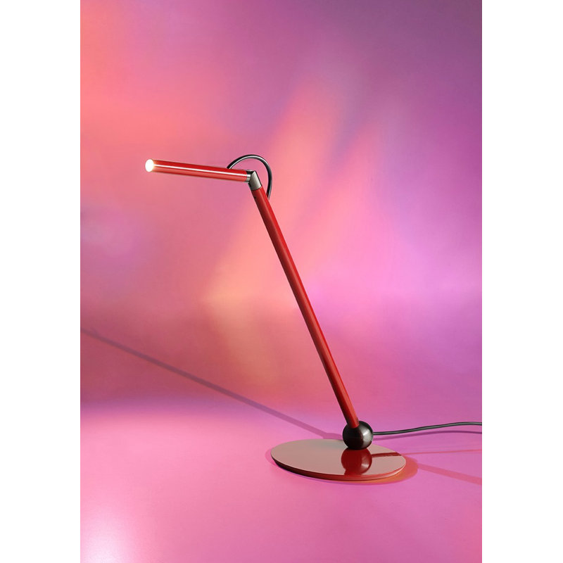 Calamaio LED Desk Table Lamp, Red