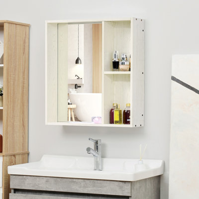 Delphina W 25.55'' H Medicine Cabinet Mirror