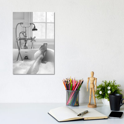 Bubble Bath II 1 Piece Wrapped Canvas Wall Art