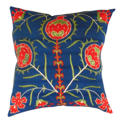 Coussin 20 po x 20 po Suzani