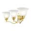 Barre d'éclairage de salle de bain 3 lumières Becky-22240810