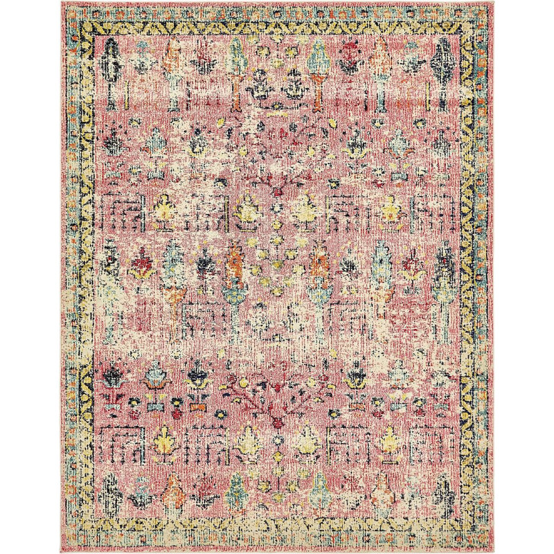 Ikat Indoor Rug, Rectangle 10'6" x 16'5"