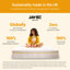 Jay-Be Bio Fresh Hybrid 2000 e-Pocket Eco-Friendly Mattress - Single-94491841