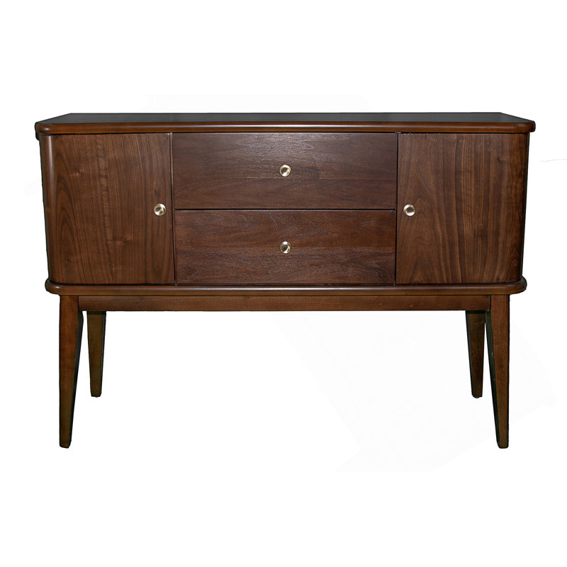 Ensemble de 2 tiroirs et 2 tiroirs Mid-Century