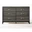 Commode double 6 tiroirs Cipriano