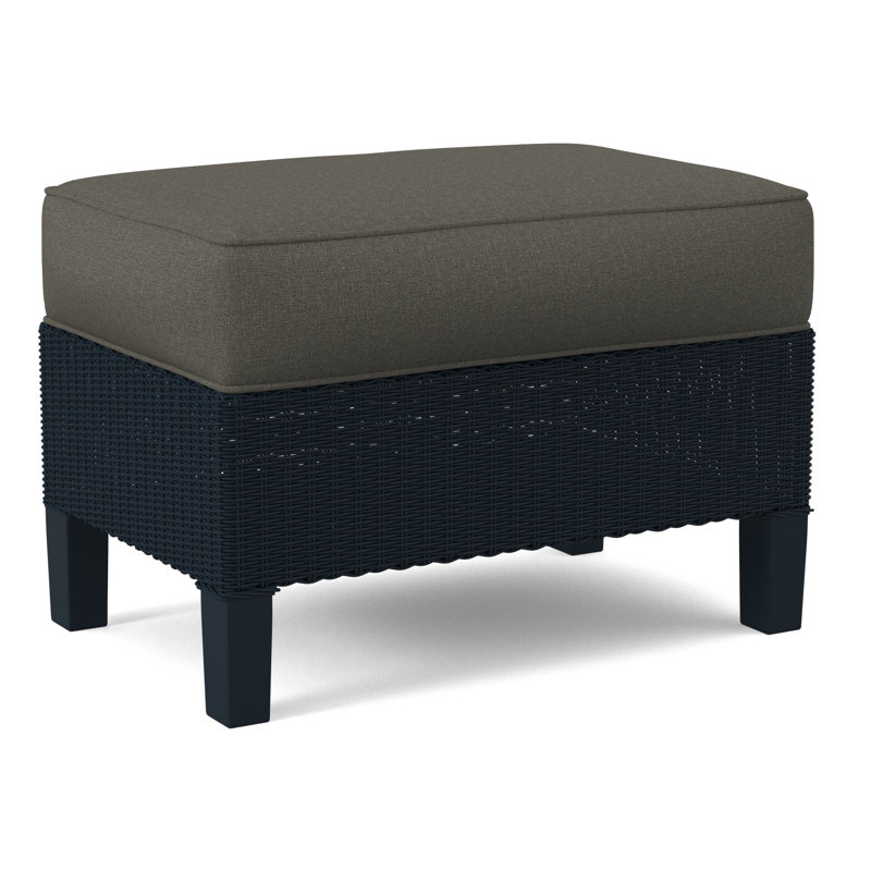 Gibraltar Ottoman, Gray Sugar Performance; 0863-84, Antique Black