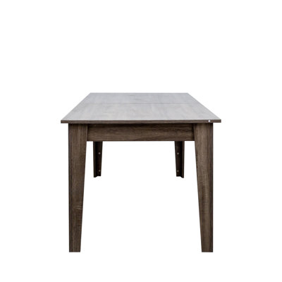 Dining Table , 106.3 in Large Extendable Kitchen Table