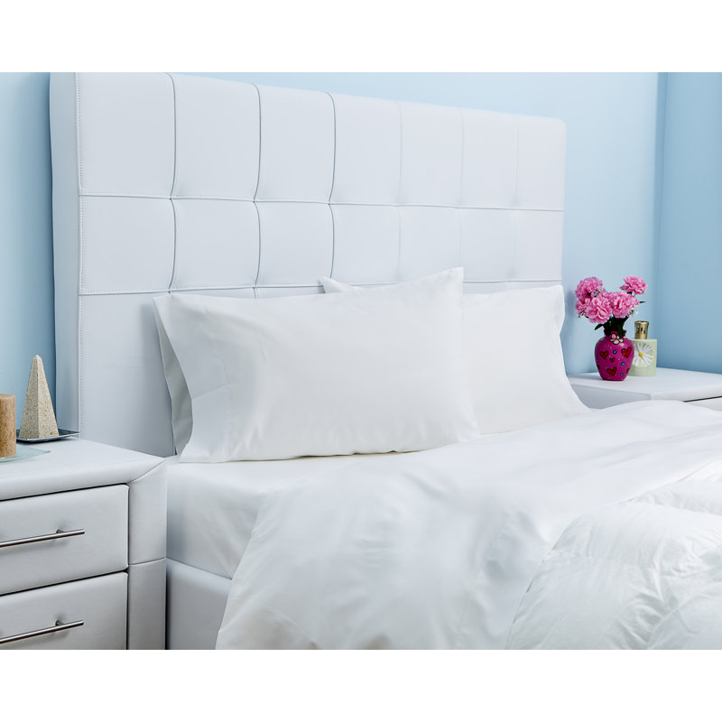 Microfiber Sheet Set, King, White