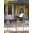 Travira Round Metal Outdoor Bistro Table , in. W in. D-430630017-430629839