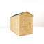 Mercia 9 X 5 Modular Shiplap Apex Windowless Shed