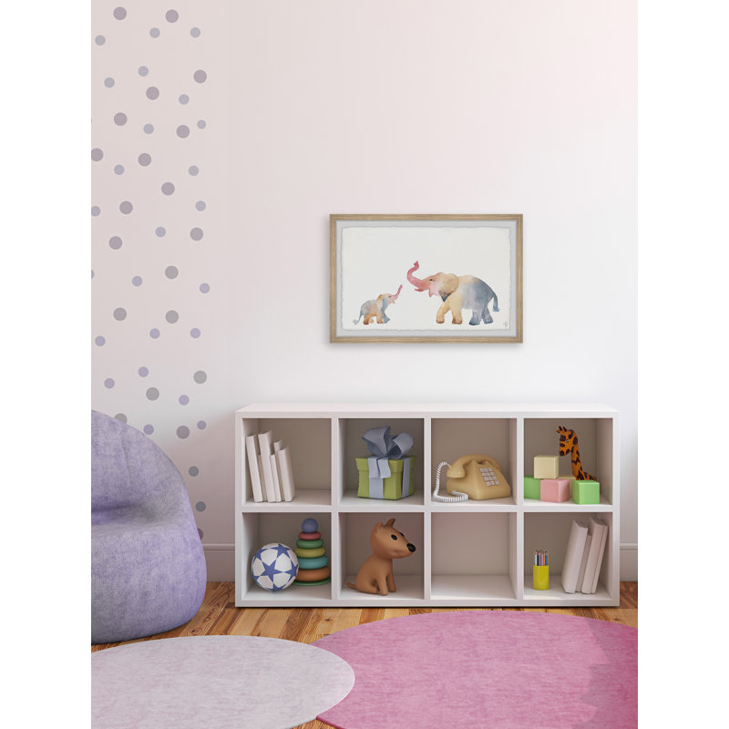 Demarcus Elephant Playtime - Print, 20cm H x 30cm W