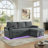 Modern  Multi-functional Pull-Out Bed Sofa-149758745