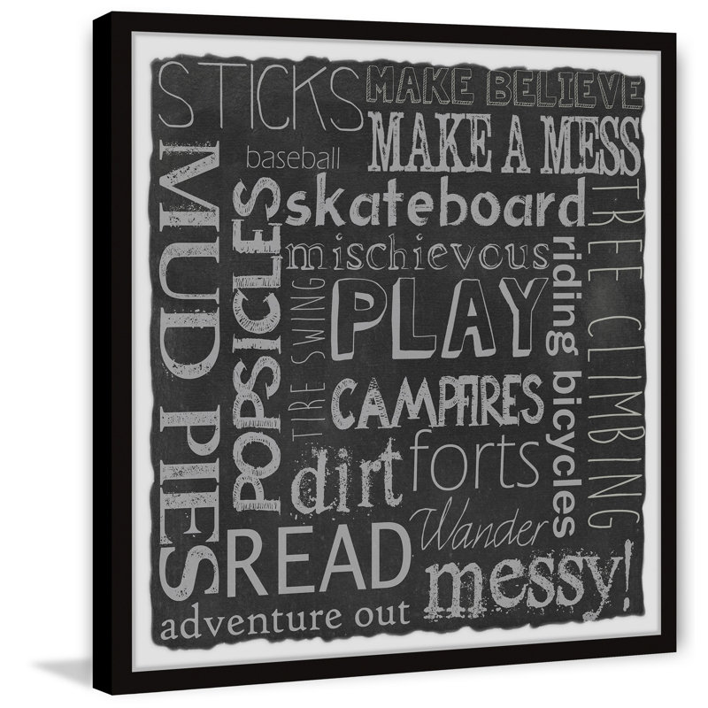 Terrance Terrance Great Adventure Board - Single Picture Frame Print, 41cm H x 41cm W