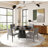 Engineered Stone Round Dining Table-549342891