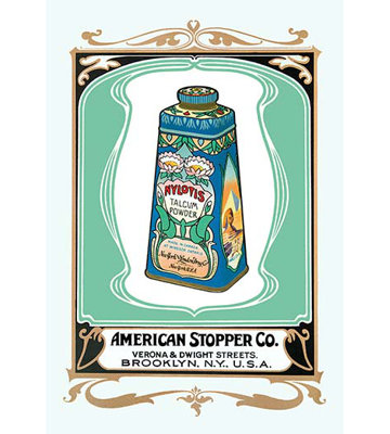 Nylotis Talcum Powder Vintage Advertisement