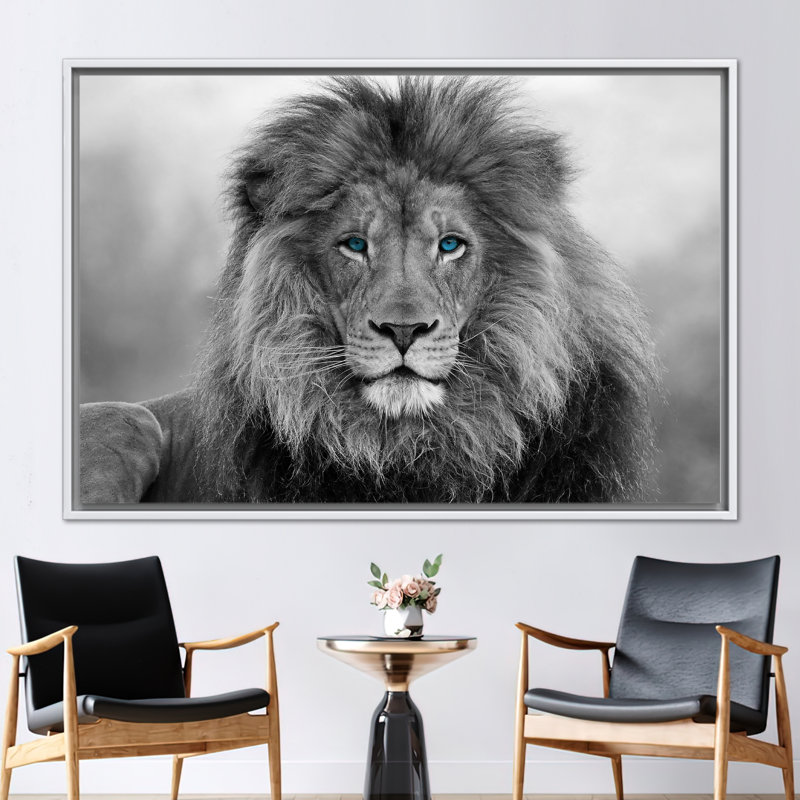 Print on Canvas, 20 cm H x 30 cm W, White Floater Framed