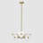 4-light Dimmable Chandelier