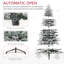 Arbre de Noël artificiel enneigé 7,5 pi-2085588396-2085588394