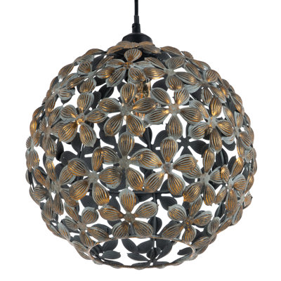 Louanne 1 - Light Gold Sphere Pendant