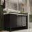 French retro style black bathroom Vanity