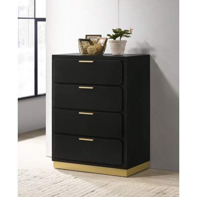 Commode de chambre à 4 tiroirs