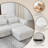 5 Piece Upholstered Sectional Sofa With Ottoman-1919426800