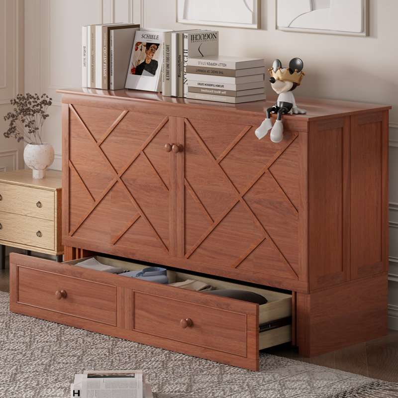 Matelas de rangement escamotable Murphy, Cerisier